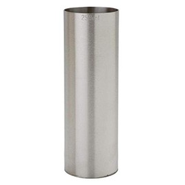 Beaumont Stainless Steel Wine Measure 250 ml, Silver, 250 ml Wine Measure, CE Stamped for Industry Standard Accuracy, Barware, Thimble Measure, T241