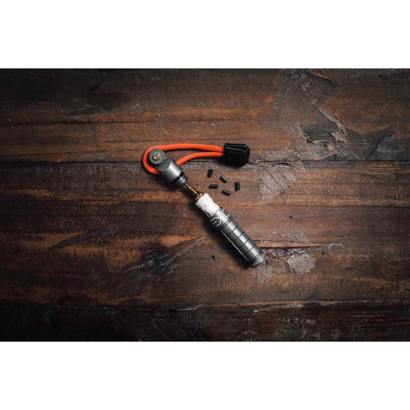 Exotac nanoSPARK Ultra-Compact Fire Starter with One-Handed Operation High-Spark Flint