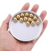 sourcing map 24pcs Precision Solid Brass Bearing Balls 12mm Industrial