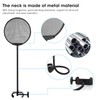 Microphone AntiSpray Filter Mesh Clip Flexible Neck Microphone Wind Screen
