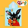 Jerry Fabrics Poncho Bing Coniglietto 50x115 Asciugamano con Cappuccio