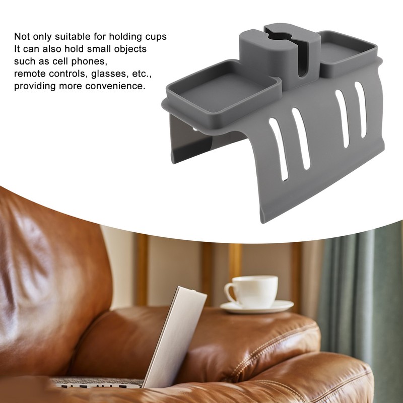 Armrest Couch Cup Holder Silicone Anti Slip Sofa Cup Holder