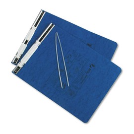 ACCO PRESSTEX Covers w/ Hooks, Unburst, 9 1/2 x 11 Sheets, Dark Blue (54113)