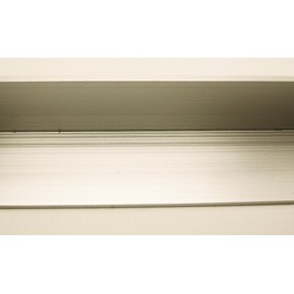 Hikari Molle 1441 Aluminum Angle, Silver, 1.0 x 1.0 inches (25 x 25 mm)