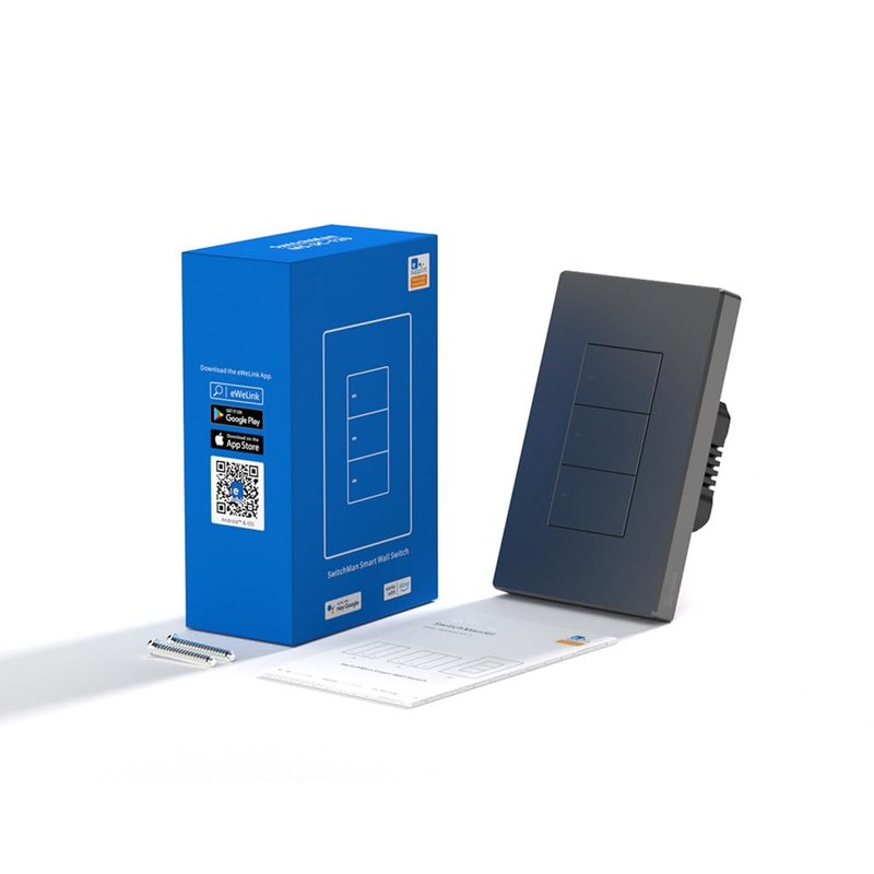 Smilewolf M5 120Type Switchman Smart Wall Switch 1/2/3 Gang Wall