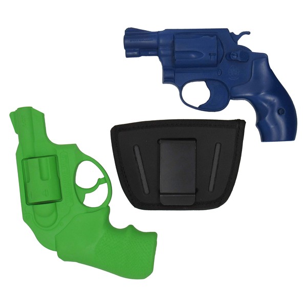 Leather Concealed Slide Belt Gun Holster fits Smith & Wesson Snub Nose Revolver | Models 36, 60, 360, 442, 637, 640, 642, 649