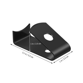 Outanaya 5pcs Metal Planter Wall Holder Hooks Durable Terracotta Pot Clips for Garden Patio Indoor Use Versatile Flowerpot Hanger for Efficient Space Optimization