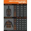 ORORO Men’s Heated Fleece Jacket with Battery, Fleece Heating Jacket