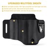 VIPERADE PJ29 Multi-Tool Sheath for Belt, Leather EDC Pocket Organizer