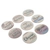 8Pcs Rhinestone Painting Coasters Assorted Style Strong Stickiness Odourless Coaster