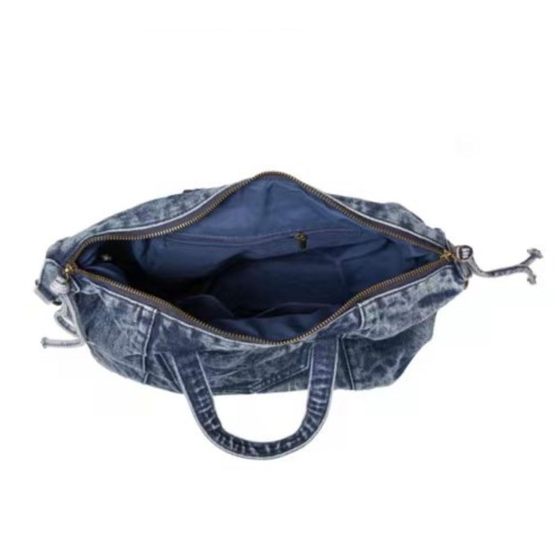 Jeans Denim Bag Shoulder Bag Canvas Bag Retro Shoulder Bag