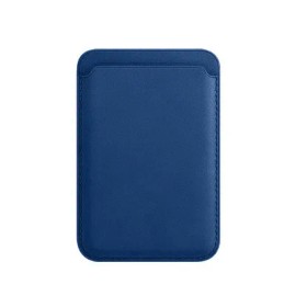 Rfid Phone Back Cardholder for Mag-safe Phone Card Wallet Credit Id Card Holder Custom Pucolor: Dark Blue