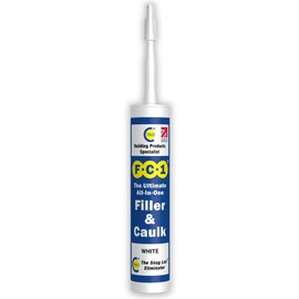 12 x C-Tec FC1 Unique All-In-One Filler and Caulk White - 310ml