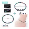 MINI BOXX 2pcs Tobillera Pulsera Deterapia Magnética,salud Adelgazante