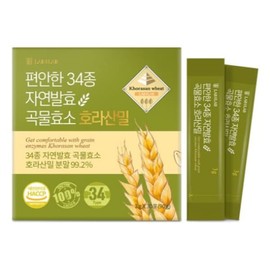 랩온랩 편안한 34종 발효 곡물 효소 포스트바이오틱스 유산균 (3gx30포) 90g Lap on Lap Comfortable 34 Types of Fermented Grain Enzyme Postbiotics Probiotics (3g x 30 Pack) 90g