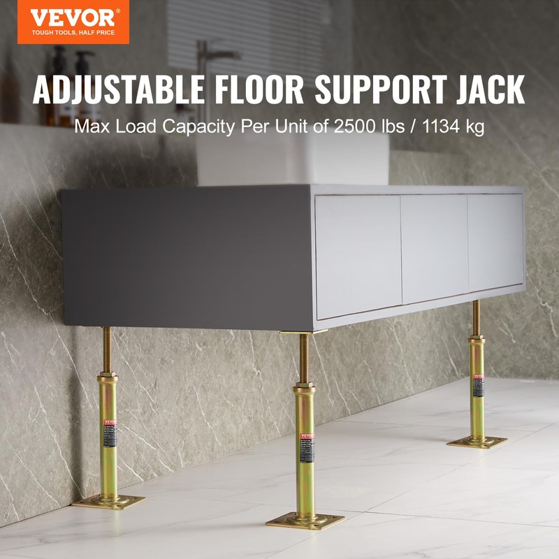 VEVOR House Floor Jacks, 4 PCS Post Floor Joist Jacks