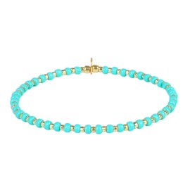 KELITCH Boho Miyuki Stretch Bracelets Colourful Friendship Bracelets Stackable Jewellery Bangle For Women, Glass, No-Gem-Tye