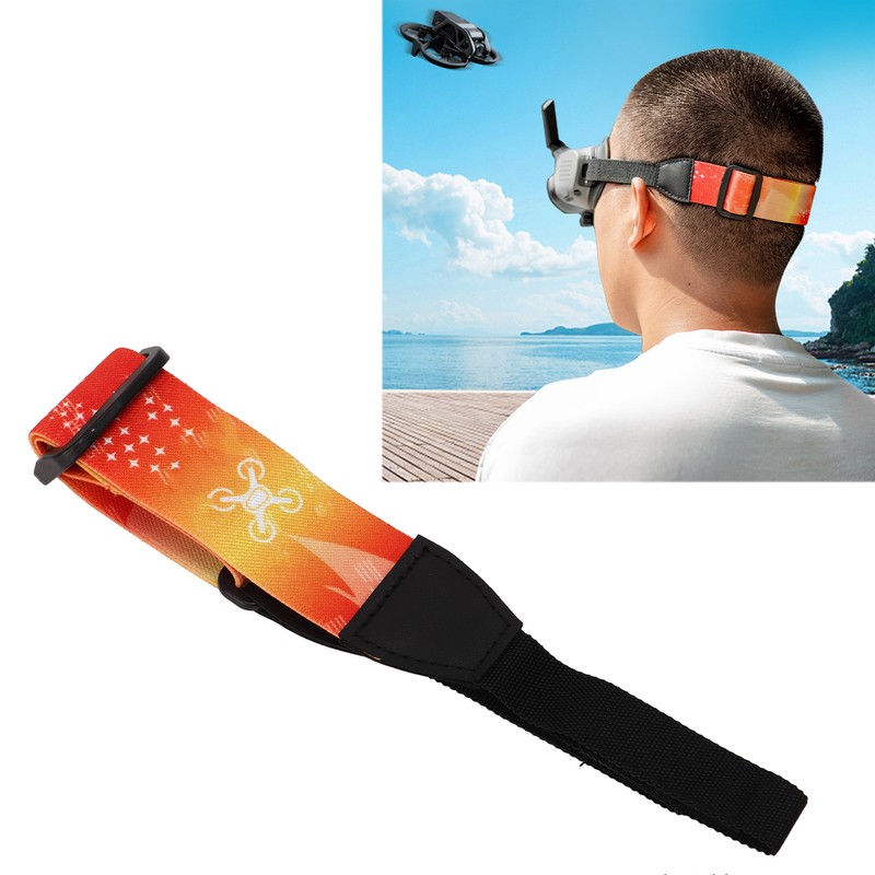 Adjustable Head Strap Breathable Elastic Replacement Headband for DJI Avata