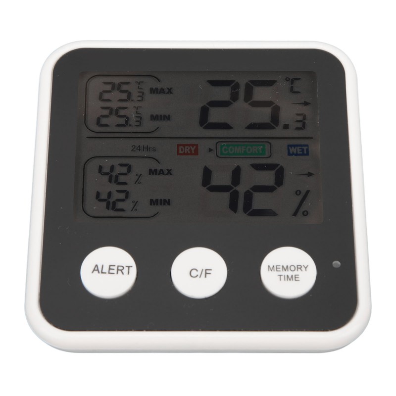 LCD Digital Display Thermometer Hygrometer Temperature Humidity Meter Gauge Hygrothermograph