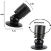 YaeCCC Dimmable LED Mini Spotlight Jewelry Showcase Display Lights Black