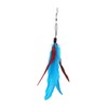 9pcs Cat Feather Wand Toy 3 Sections Retractable Cat Interactive