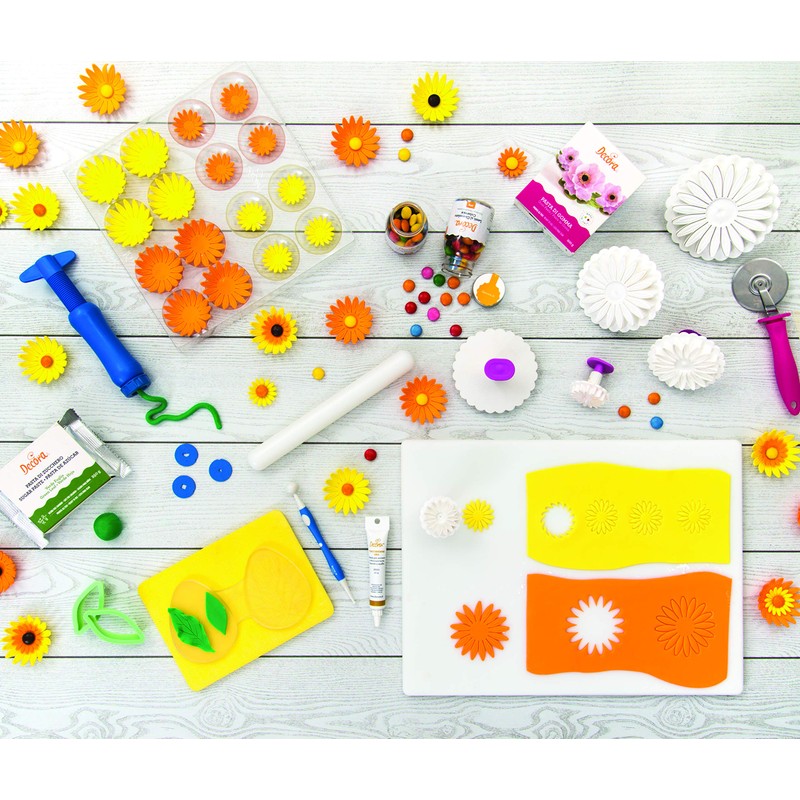 DECORA 0191125 MODELLIERFORM Gerbera Ø 10,5 cm