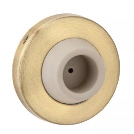 IVES/Schlage IVES Schlage B5 Antique Brass Flush Wall Mount Door Bumper Stop Doorstop