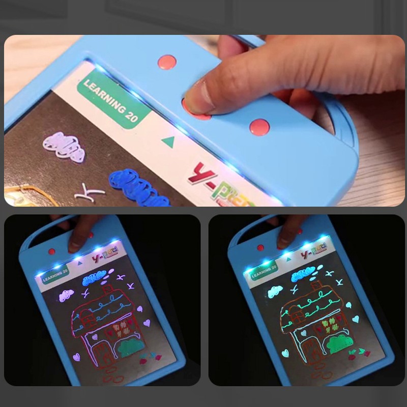 8.5 Inch Fluorescent Drawing Tablet Painting Writing Board Children Educational