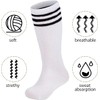 Zando Children's Football Socks, 4 Pairs of Children's Football Socks,