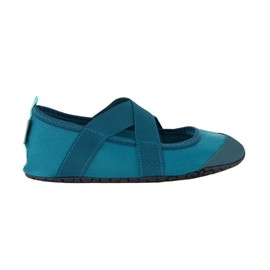 FITKICKS Crossovers Active Footwear, Foldable Shoes, X-Large, Teal