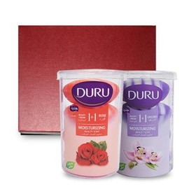 Duru Soap (100g / 두루 비누(100g X 4) X 2종 선물세트 - 로즈+오키드