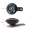 VRWEARE Universal Motorcycle Electric Horns Waterproof Round Loud Speaker 12V