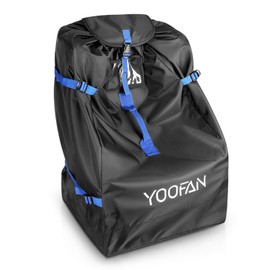 YOOFAN Transport Bag for Child Seat - Robust Child Seat Transport Bag Portable Travel Bag for Car Seat, Child Seat Transport Bag from Waterproof + Dustproof, black