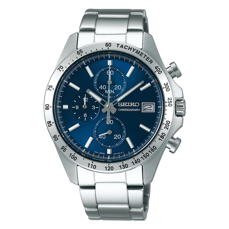Seiko Selection Quartz Chronograph (Vertical 3rd Eye) Men's Wristwatch