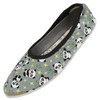 Beck Boys Panda Bear Slippers, gray