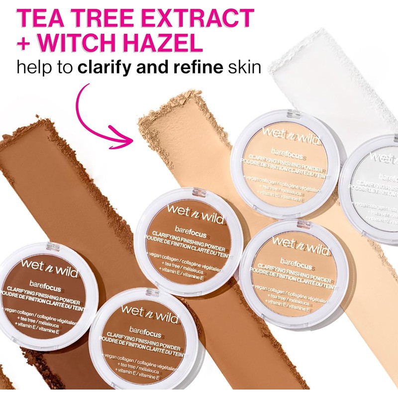 Polvo Traslucido Barefocus Clarifying Finishing Wet N Wild (Traslúcido)