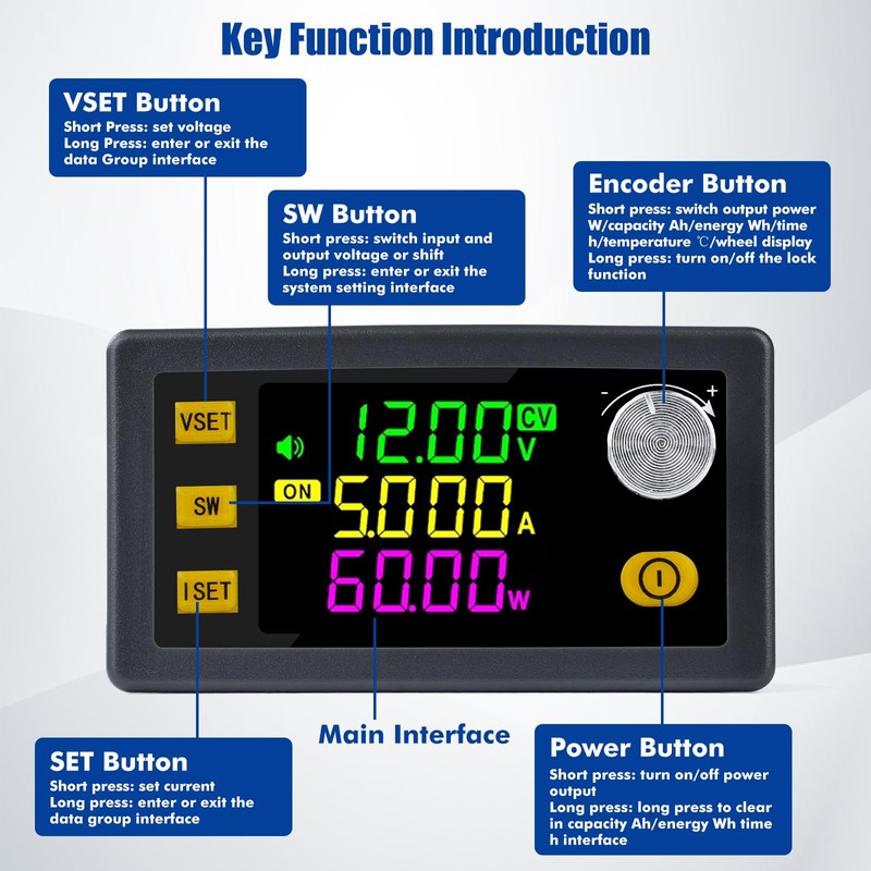 Voltage Regulator 12V DC Step Down Converter Step Up Converter