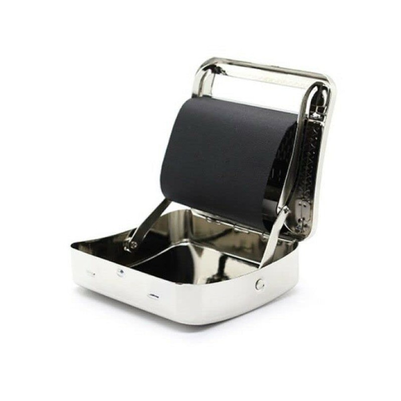 MontCherry Brand 2 Tips and Mascotte Metal Rollbox/Rolling Machine/Storage Tin