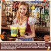 Jingmore 120 Pcs Oktoberfest Plastic Cups 16oz Oktoberfest Party Supplies