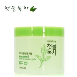 KSR Kwailnara First Water Green Tea Fresh Cleansing Cream 300g / ksr 과일나라 첫물녹차 프레시 클렌징 크림 300g