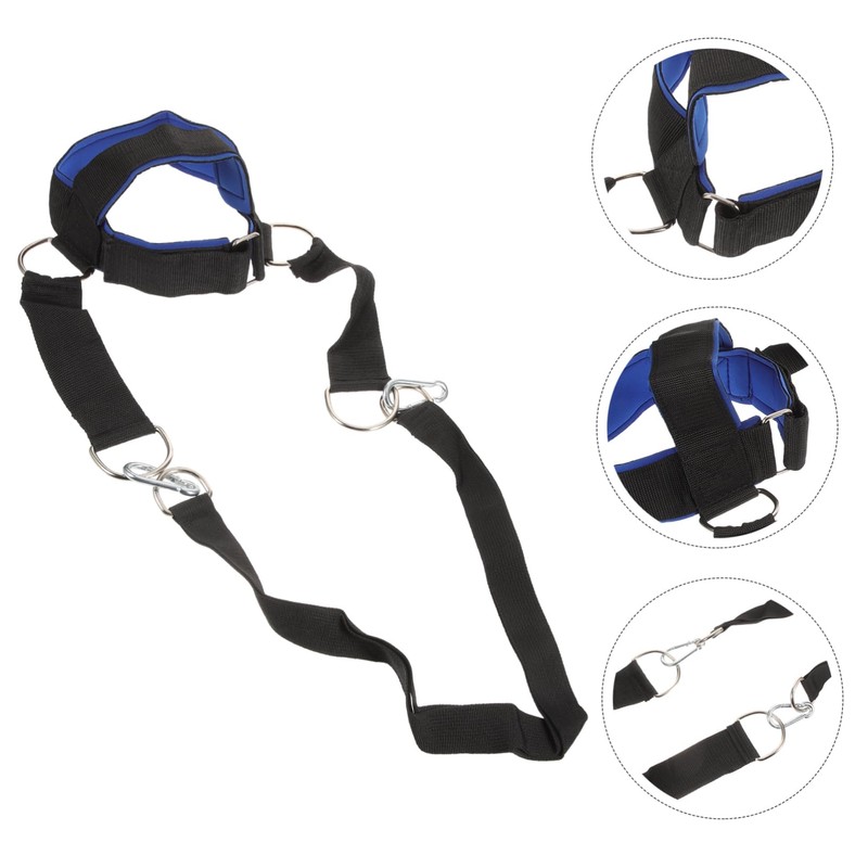 KICHOUSE Neck Exerciser Neck Builder Support Hat for Home Gym