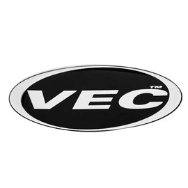 Boat Logo Decal 8154097 | VEC 6 3/4 x 2 1/2 Inch Black Silver