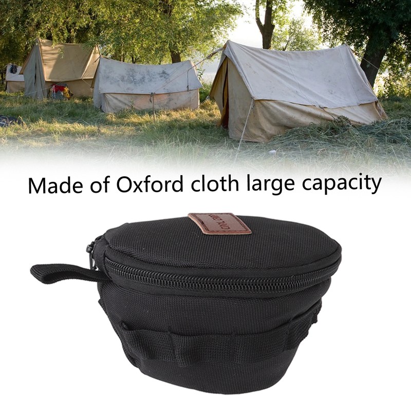 Camping Skillet Bag Large Capacity Lightweight Portable Camping Cookware Storage