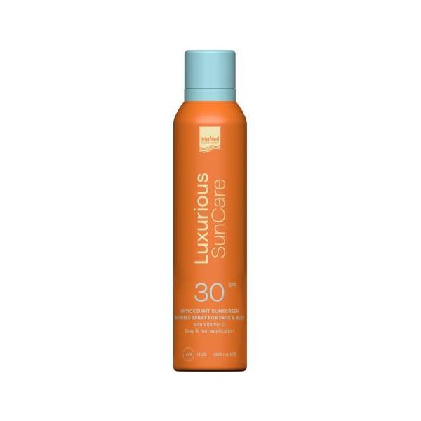 Luxurious Sun Care Antioxidant Sunscreen Invisible Spray SPF30, 200ml