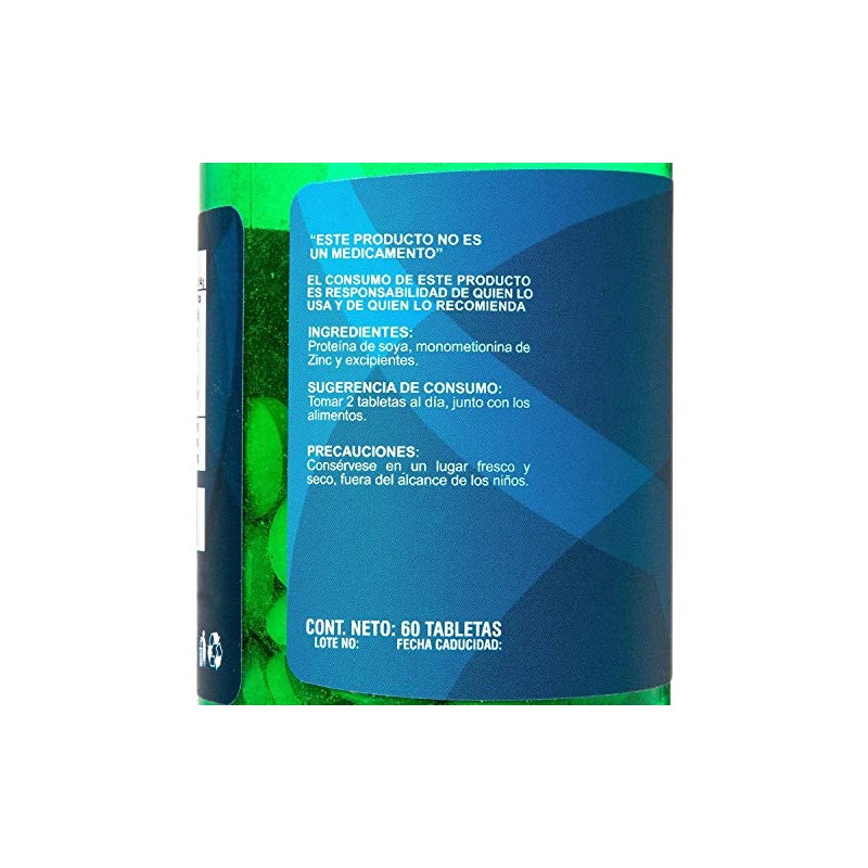 Zinc Frasco con 60 Tabletas - Modern Research