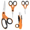 Fabric Scissors Set with Sharp Stainless Steel Blade and Soft