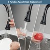 Universal Pull Down Spray Head 3 Modes for Kitchen Faucet,