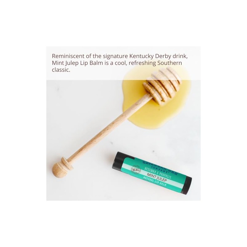Savannah Bee Company Mint Julep Lip Balm, 0.15 onzas (paquete