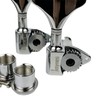 KAYNES 1:24 Ratio Silver Electric Bass Guitar Machine Heads Tuners