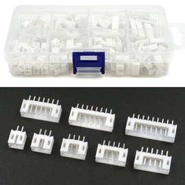 PH 2.0mm Socket Kit Compatible with JST-PH 2.0mm Pitch PCB Connectors Through-Hole Top Entry Type Stemma